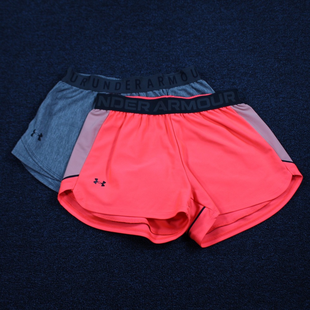 Under Armour Shorts Womens Small Play Up Athletic Small 2pk Bundle Sporty